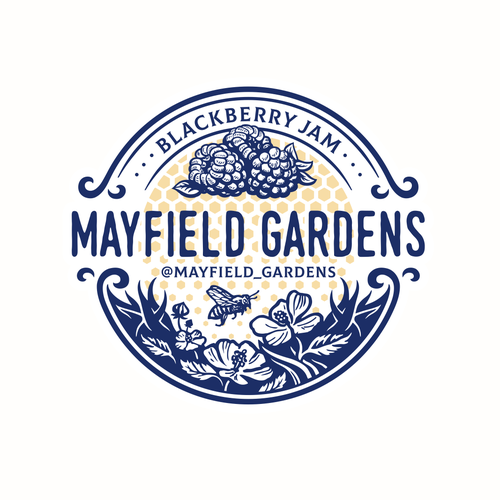 Jam logo with the title 'Mayfield Gardens'