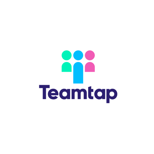 Organization design with the title 'teamtap logo'