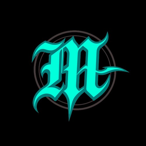 Lettering design with the title 'M Masculine Logo for Swag'