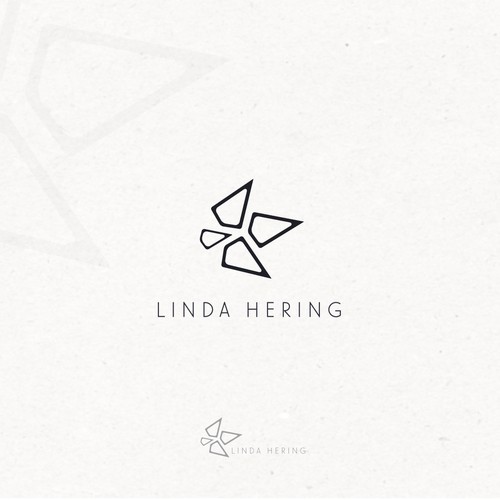 Abstract design with the title 'abstract geometric logo '