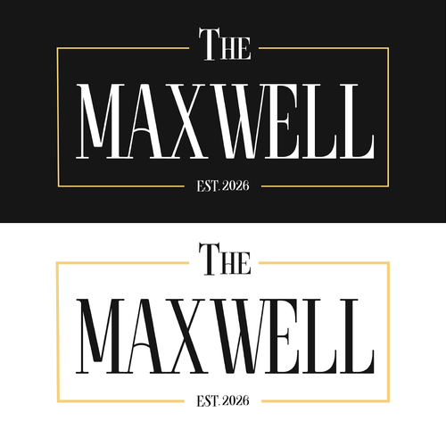 Diner design with the title 'The Maxwell'