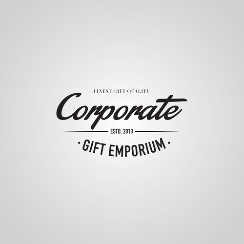 Classy brand with the title 'Corporate Gift Emporium Logo'