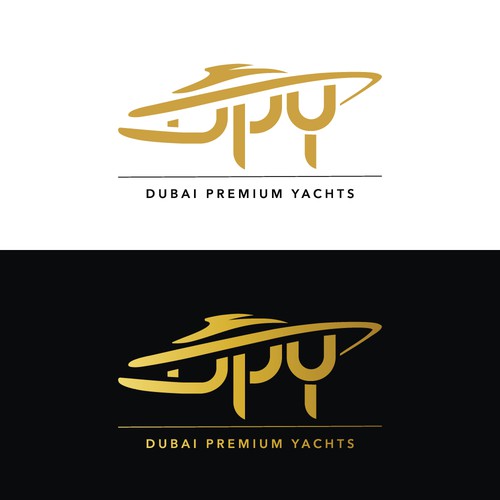 Yacht logo with the title 'DPY logo'