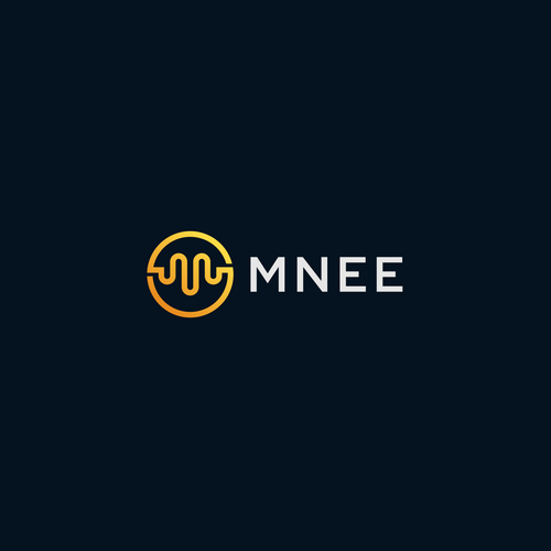 Coin design with the title 'MNEE Coin Logo'