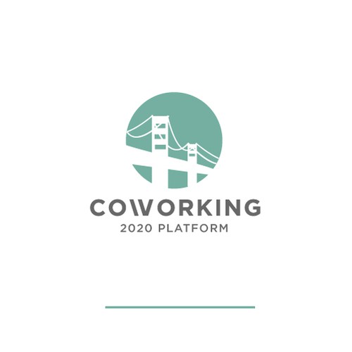 Platform logo with the title 'COWOKING'