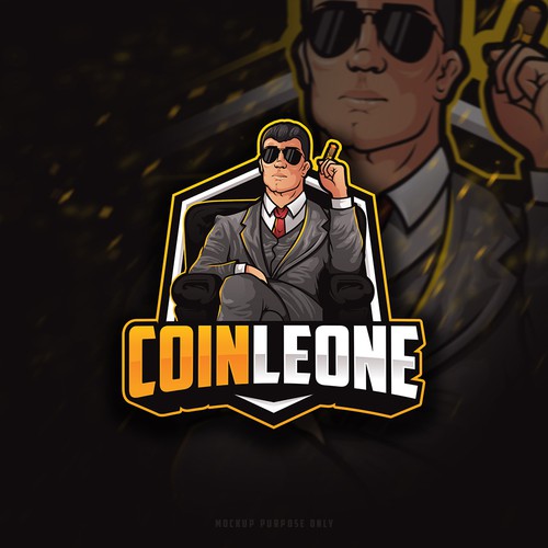 Coin design with the title 'Coinleone'