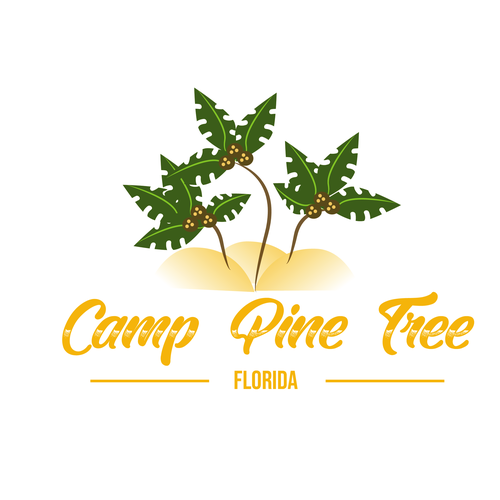 Beach artwork with the title 'Logo '