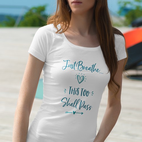 Quotes t shirt for hot sale ladies