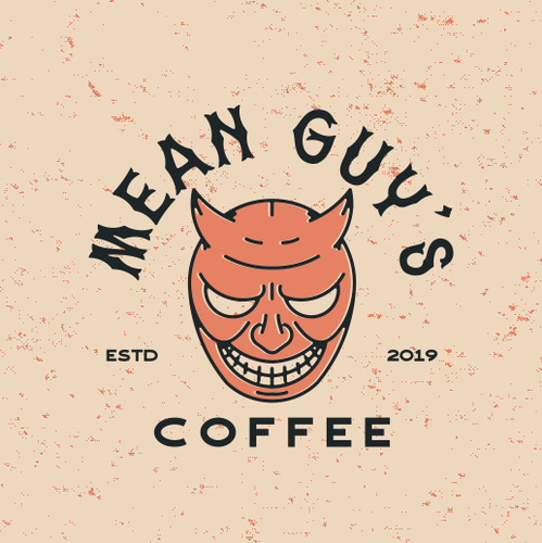Evil design with the title 'Devil Mascot Logo Concept'