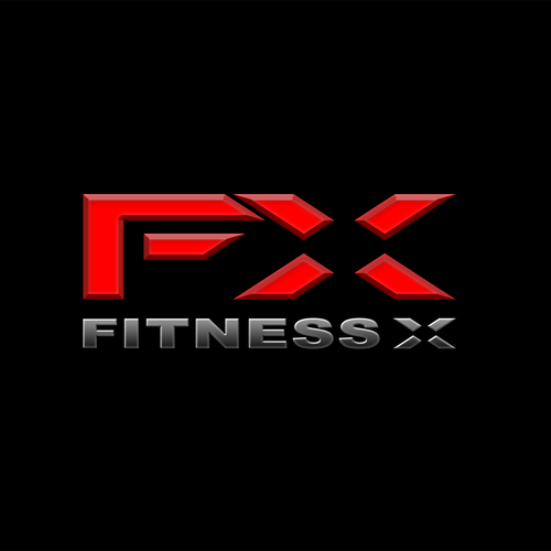 CrossFit logo with the title 'New logo wanted for FITNESS X'