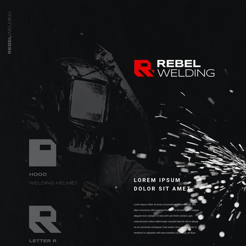 Industrial design with the title 'Rebel Welding'