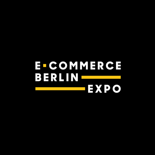 Exhibition design with the title 'ECOMMERCE BERLIN EXPO'