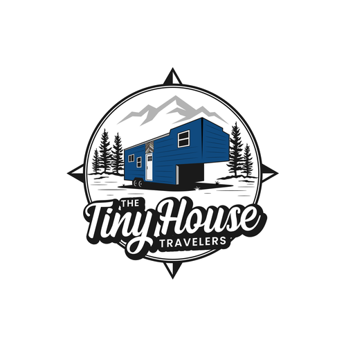 Trailer logo with the title 'logo design contest entry'