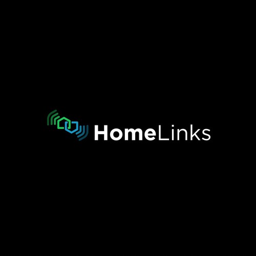 Link design with the title 'Modern and sophisticated logo for HomeLinks'