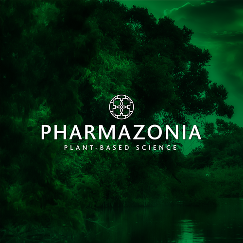 Tribal logo with the title 'Cool concept for herbal medicine'