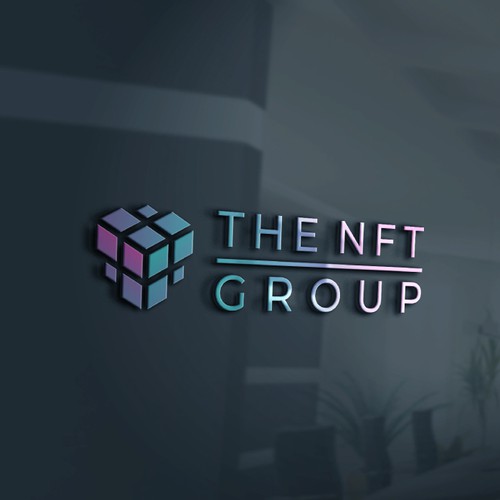 Cube logo with the title 'The NFT Group'