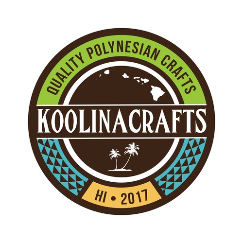 Artist brand with the title 'Logo for Koolina Crafts'