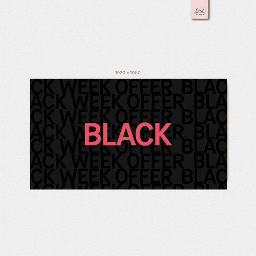 Ad design with the title 'Animated banner gif'