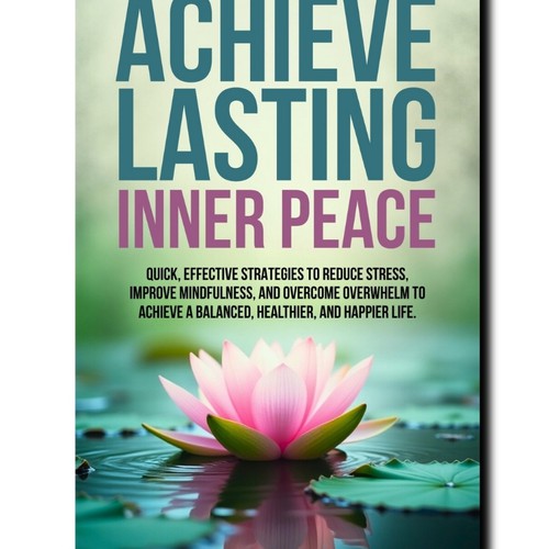 Book cover with the title 'Book cover design'