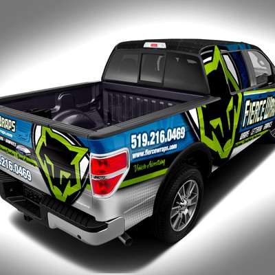 Truck Wrap Design for FierceWraps