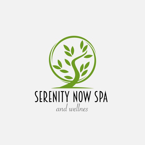 Spa brand with the title 'Spa Logo Design'