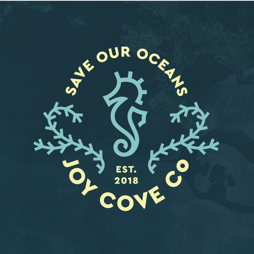 Marine logo with the title 'marine logo'