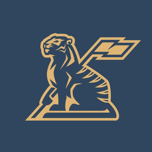 Victory logo with the title 'Proud Tiger'