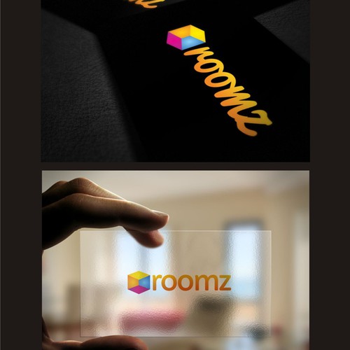 Room logo with the title ' logo for roomz'