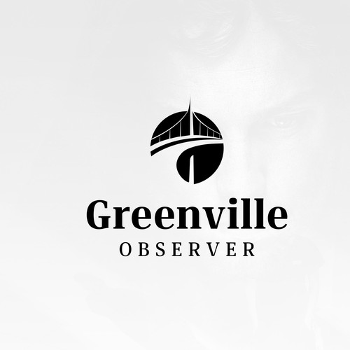Media design with the title 'Greenville observer'