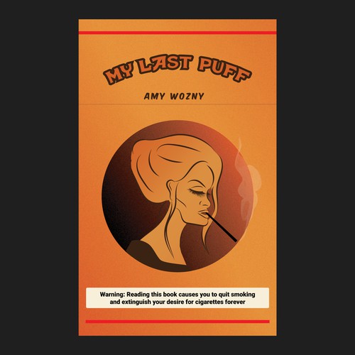 Girl book cover with the title 'My Last Puff'