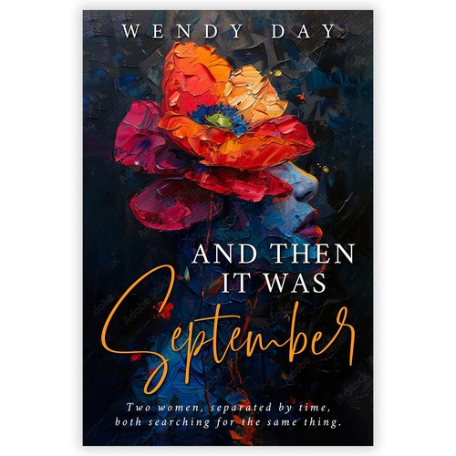 Painting book cover with the title 'And then it was September'