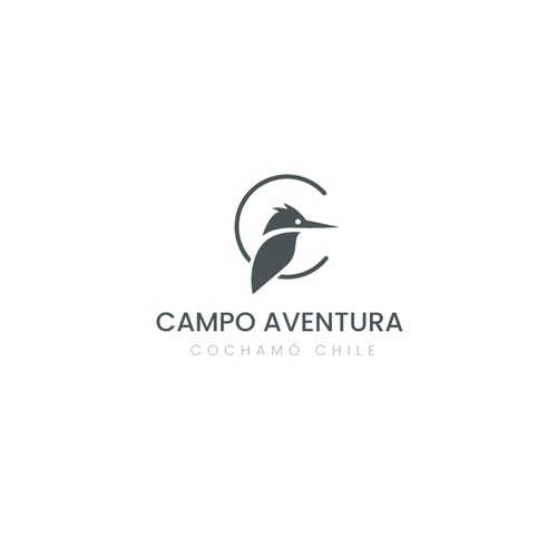Lodge design with the title 'Campo Aventura, Cochamó Chile'