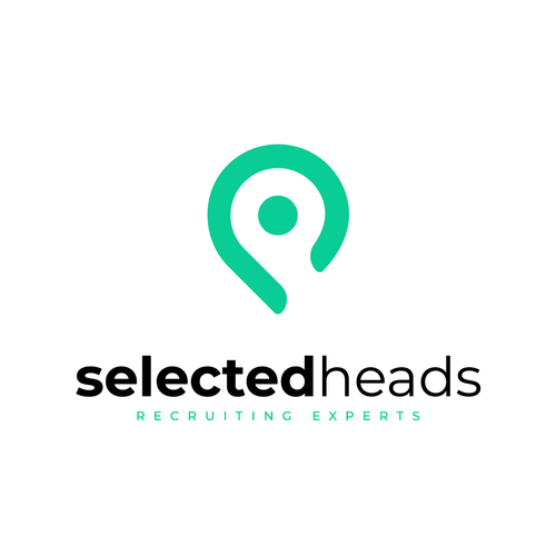 Stationery logo with the title 'Selected Heads Logo'