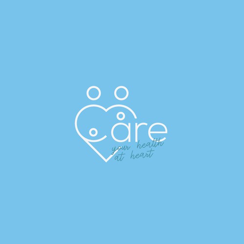 Lovely logo with the title 'Care family medicine '