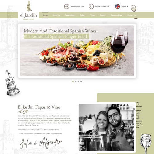 HTML5 design with the title 'Urban Winebar and Restaurent Website '