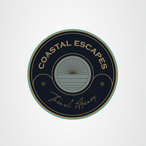 Coastal logo with the title 'Coastal Escapes'