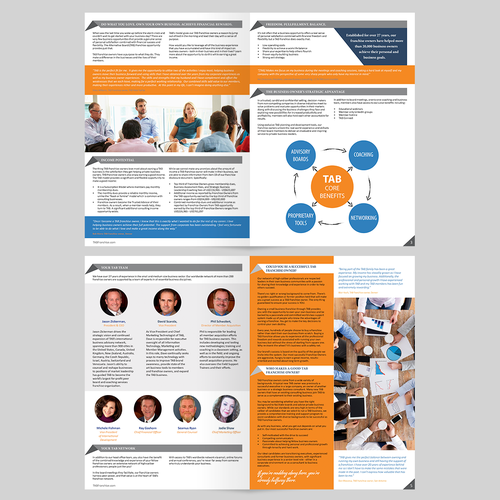 Folder design with the title 'Folder Design content'