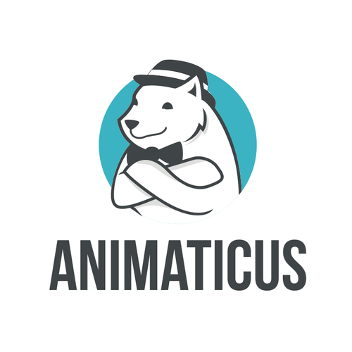 Education design with the title 'Animation Kids School Logo'