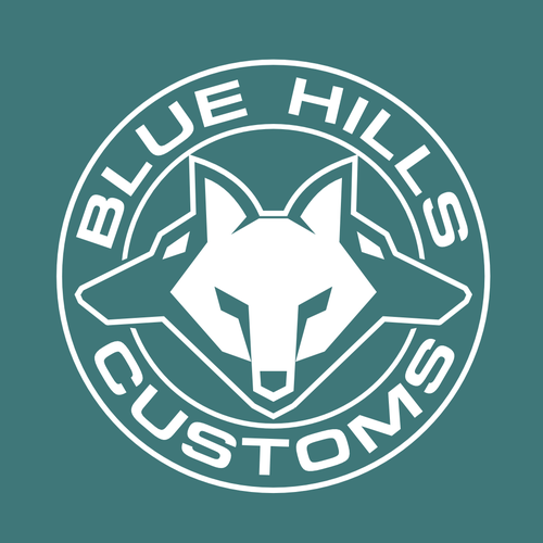 Coyote design with the title 'Alluring logo for start-up custom sports car/roadster builder in NH to attract a national audience.'