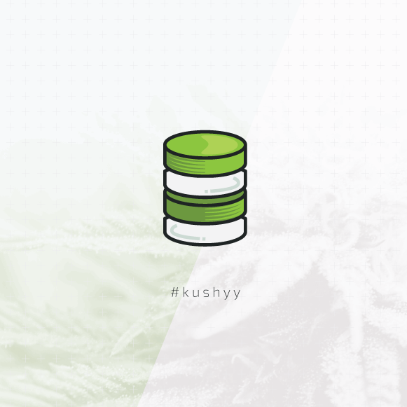 Dispensary design with the title 'Cartoon style logo'