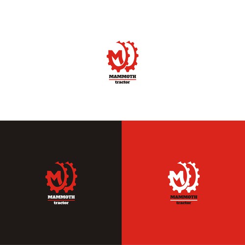 Heavy logo with the title 'heavy equipment dealer logo'