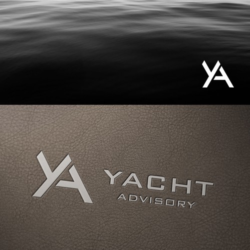 Yacht logo with the title 'Create a distinctive logo and name for a new yachting consultancybusiness.'