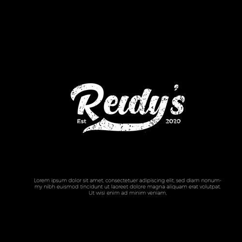 Leather logo with the title 'logo for reidys'