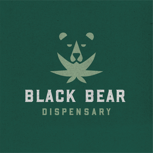 Design with the title 'Awesome negative space logo'