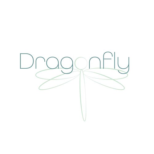 Dragonfly design with the title 'Dragonfly Logo'