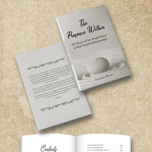 Motivational design with the title 'Healing Relationships Through Prayer'