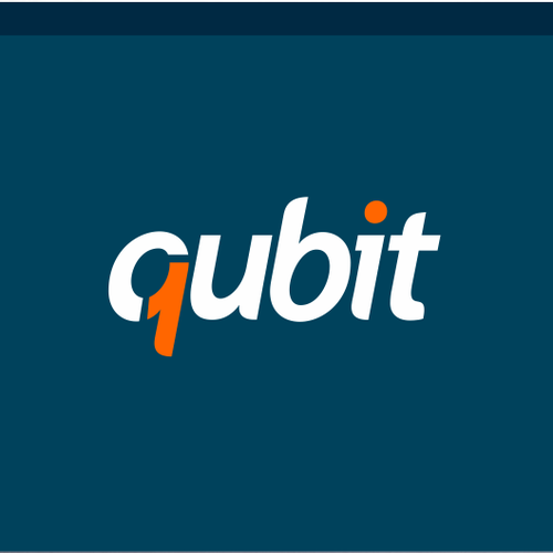 Software brand with the title 'Create the brand design for qubit, a cutting edge software consulting company'