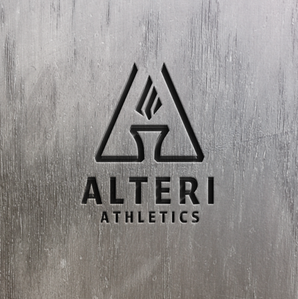 Athletic brand with the title 'Sports Brand with Charity Aspect'