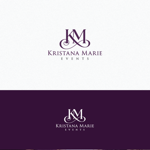 Wedding logo with the title 'Kristana Marie Events'