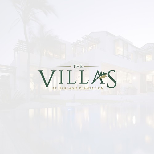 Oak leaf logo with the title 'Simple and Modern Logotype'